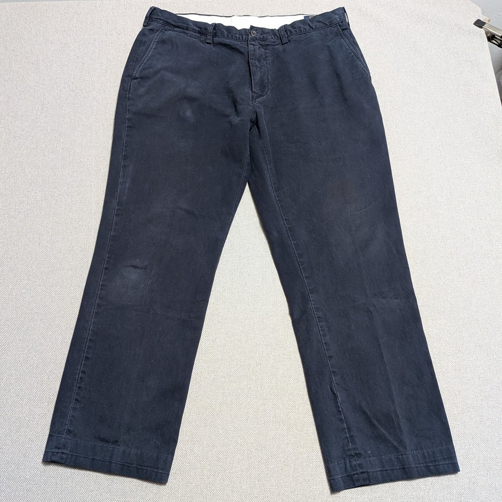 Polo Ralph Lauren Men's Navy Chino Pants 38x32 Classic Fit Cotton